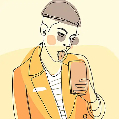 Sketching Stories: Narrative Elements in Line Art