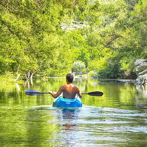 Andar per fiumi in canoa e bici -  Merone 2011